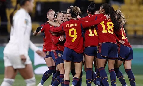 பெண்கள் உலகக்கோப்பை கால்பந்து: ஸ்பெயின், சுவிஸ் அணிகள் வெற்றி