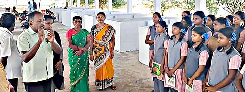 குப்பைகளை தரம் பிரிப்பது குறித்த விழிப்புணர்வு நிகழ்ச்சி