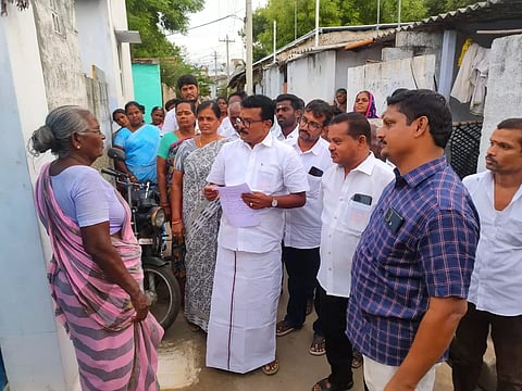 குறைகளை கேட்டு அறிந்த எம்.எல்.ஏ