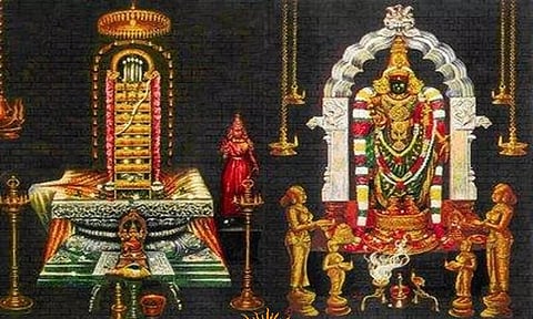 காளஹஸ்தி லிங்கத்தின் அமைப்பு