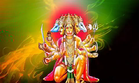 ஸ்ரீபஞ்சமுக ஆஞ்சநேரின் அவதார வரலாறு