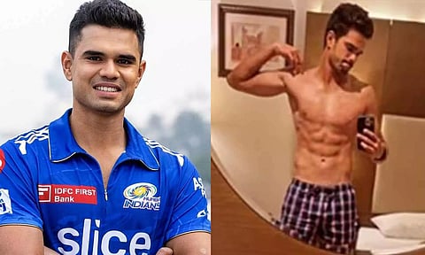 ஏல நீ ஒரு ஆர்டிஸ்ட்னு நிரூபிச்சுட்ட.. சிக்ஸ் பேக் லுக்கில் அர்ஜூன் டெண்டுல்கர்