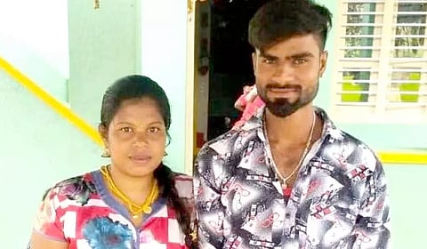 ஆந்திர வாலிபரை மணந்த இலங்கை பெண்.