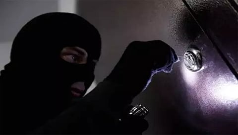 ஆடிட்டர் வீட்டில் கொள்ளையடித்த முகமூடி கொள்ளையன்