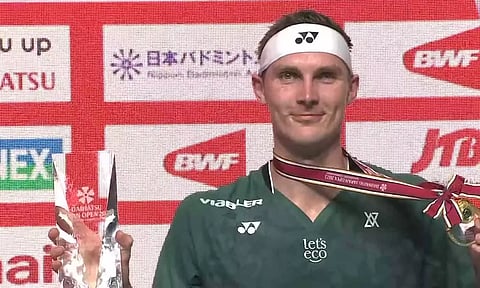 ஜப்பான் ஓபன் பேட்மிண்டன் - சாம்பியன் பட்டம் வென்றார் அக்சல்சென்