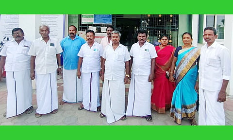 தி.மு.க. பேரூராட்சி தலைவர் பா.ஜ.க.வில் இணைந்ததாக போலி வீடியோ