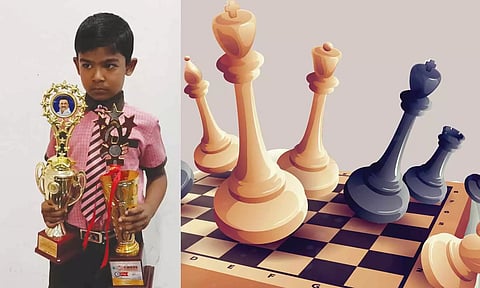 செஸ் போட்டியில் கலக்கும் 2-ம் வகுப்பு மாணவன்- சர்வதேச போட்டிகளில் பங்கேற்பது லட்சியம் என்கிறார்