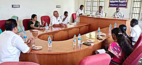 நெற்குப்பை பேரூராட்சி மாதாந்திர கூட்டம்