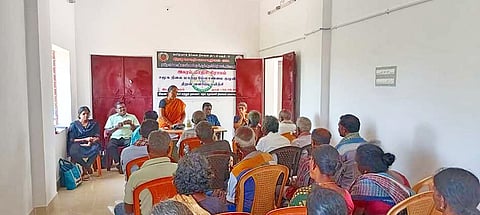 பயிற்சி நடந்தபோது எடுத்த படம்.