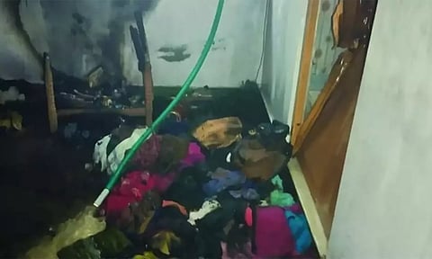 ஏரியூர் அருகே வீட்டில் மின்கசிவால் பணம், நகை எரிந்து நாசம்