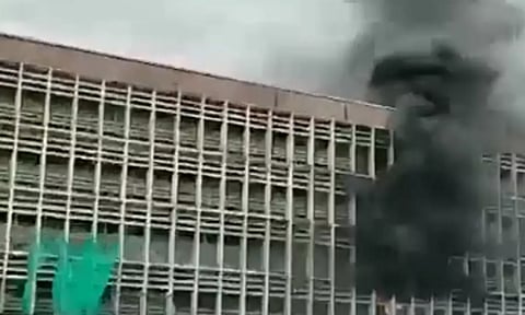 டெல்லி எய்ம்ஸ் மருத்துவமனையில் தீ விபத்து