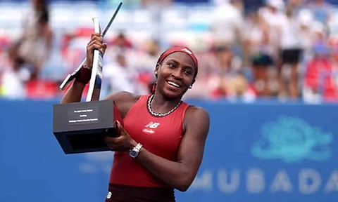 வாஷிங்டன் ஓபன் டென்னிஸ்- சாம்பியன் பட்டத்தை வென்றார் கோகோ காப்