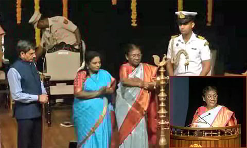 ஆரோவில்லில் அரவிந்தரின் 150-வது ஆண்டு கருத்தரங்கம்: ஜனாதிபதி திரவுபதி முர்மு பங்கேற்பு