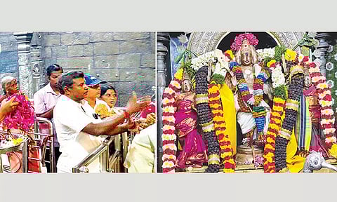 ஆடி கிருத்திகையையொட்டி சுவாமிமலை சுவாமிநாதசாமி கோவிலில் சிறப்பு வழிபாடு- ஆயிரக்கணக்கான பக்தர்கள் தரிசனம்