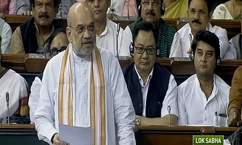 நம்பிக்கை இல்லா தீர்மானம் கொண்டுவந்ததில் அரசியல் உள்நோக்கம் உள்ளது- அமித்ஷா பேச்சு