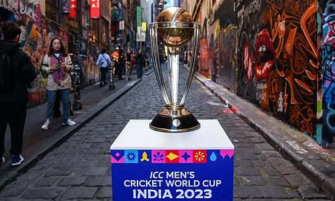 இந்தியா-பாக். போட்டி அக்டோபர் 14ம் தேதிக்கு மாற்றம்: உலக கோப்பை கிரிக்கெட் புதிய அட்டவணை வெளியீடு