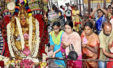 அம்மன் கோவில்களில் அதிகாலை முதலே தரிசனம் செய்ய குவிந்த பெண்கள்