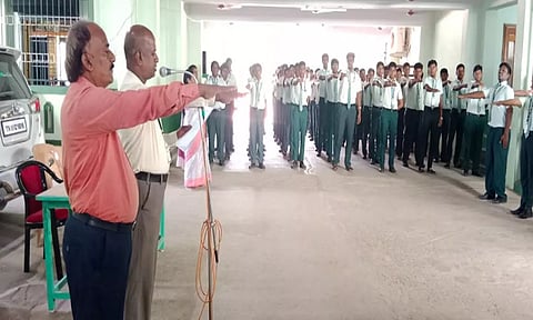 சிதம்பரம் வீனஸ் பள்ளியில் போதை பொருள் ஒழிப்பு உறுதிமொழி ஏற்கப்பட்டது.