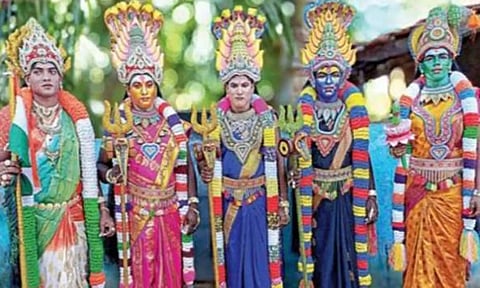 குலசை முத்தாரம்மன் வேடமிடுதல்-வழிமுறைகள்