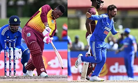 4வது டி20 போட்டி - இந்திய அணிக்கு 179 ரன்களை இலக்காக நிர்ணயித்தது வெஸ்ட் இண்டீஸ்..!