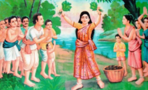 அம்மன் உத்தரவுபடி கட்டப்பட்ட கோவில்