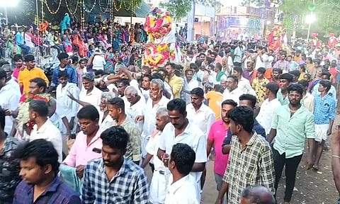 பொன்னமராவதியில் புரவி எடுப்பு திருவிழா