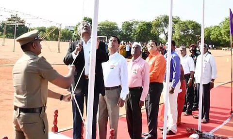 கலசலிங்கம் பல்கலைக்கழகத்தில் சுதந்திர தினவிழா கொண்டாட்டம்