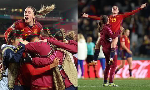 பெண்கள் உலக கோப்பை கால்பந்து.. ஸ்வீடனை வீழ்த்தி இறுதிபோட்டிக்கு முன்னேறியது ஸ்பெயின்