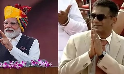 பாராட்டிய மோடி; கைகூப்பி வணங்கிய தலைமை நீதிபதி: சுதந்திர தின விழாவில் நெகிழ்ச்சி