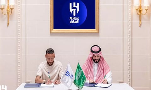 சவுதி அரேபியாவின் அல்-ஹிலால் கிளப்பில் இணைந்தார் நெய்மார்