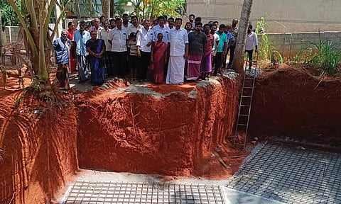 மாவிளை பகுதியில் செல்போன் டவர் அமைக்க பொதுமக்கள் எதிர்ப்பு