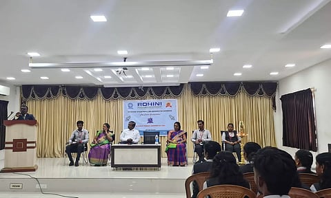 ரோகிணி பொறியியல் கல்லூரியில் மின்னணு மற்றும் தொலை தொடர்பியல் பொறியியல் துறையின் சங்க தொடக்க விழா