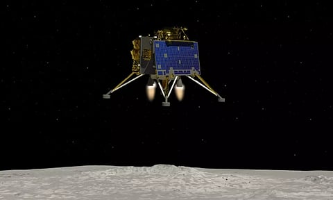 சந்திரயான்- 3 விண்கலம் நிலவில் தரையிறங்கும் நேரம் மாற்றம்- இஸ்ரோ அறிவிப்பு