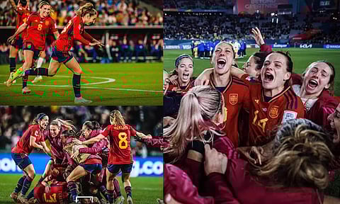 பெண்கள் உலக கோப்பை கால்பந்து: இங்கிலாந்தை வீழ்த்தி சாம்பியன் பட்டத்தை வென்றது ஸ்பெயின்
