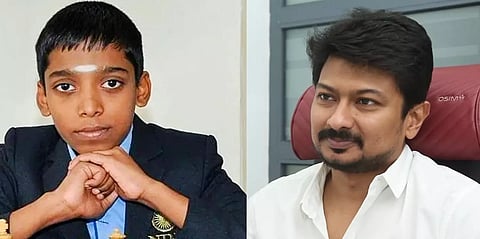 "உங்கள் சாதனையால் தமிழகம் பெருமைக் கொள்கிறது"- பிரக்ஞானந்தாவிற்கு அமைச்சர் உதயநிதி ஸ்டாலின் வாழ்த்து