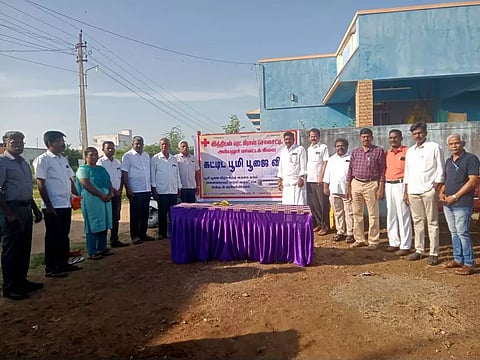 இந்தியன் செஞ்சிலுவைச் சங்க புதிய கட்டிடத்திற்க்கு பூமி பூஜை