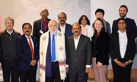 உலக வங்கி பிரதிநிதிகளுடன் அமைச்சர் தா.மோ.அன்பரசன் ஆலோசனை