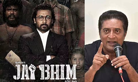 அவங்க எப்படி ஜெய்பீமை கொண்டாடுவாங்க? பிரகாஷ் ராஜ் காட்டம்!