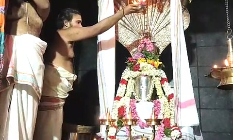 கோத்தகிரி சக்திமலை கோவிலில் பிரதோஷ பூஜை