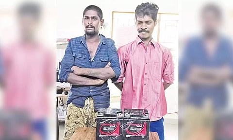 கைது செய்யப்பட்டவர்கள்.