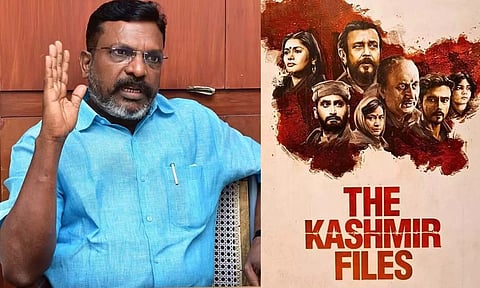 'தி காஷ்மீர் பைல்ஸ்' படத்திற்கு விருது.. ஆட்சியாளர்கள் சிந்தனை புரிந்து கொள்ள முடிகிறது- திருமாவளவன்
