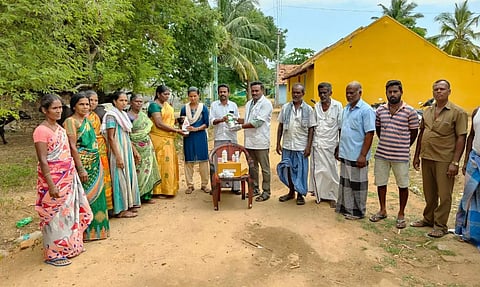 கால்நடைகளில் குடற்புழு நீக்கம் குறித்த செயல் விளக்கம்