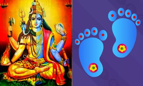 சைவ வைணவத்தை இணைக்கும் கிருஷ்ணர் பாதம்