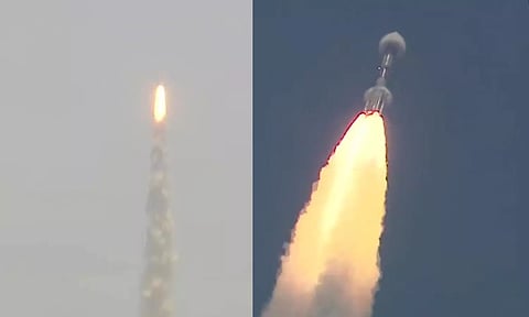 ஆதவனை நோக்கிய பயணம்- விண்ணில் வெற்றிகரமாக பாய்ந்தது ஆதித்யா எல்-1