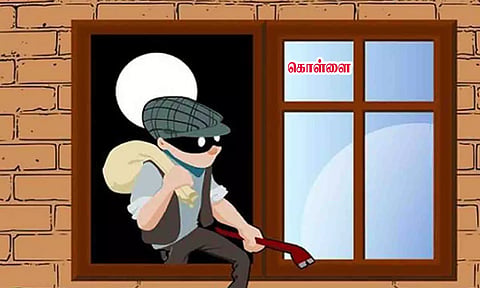 வீடு புகுந்து 20 பவுன் நகை-பணம் கொள்ளை