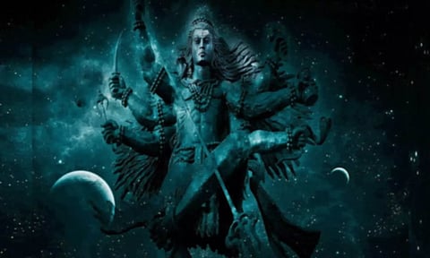 சிவனின் நெற்றிக்கண் தீப்பொறியில் தோன்றிய வீரபத்திரர்