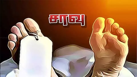 நிலை தடுமாறி கீழே விழுந்து கூலிதொழிலாளி சாவு