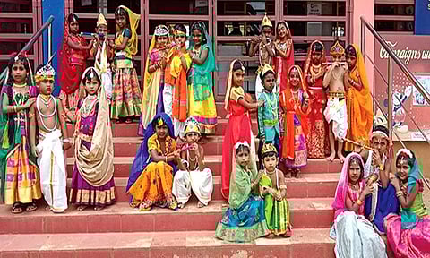 ட்ரஷர் ஐலண்ட் பள்ளியில் கிருஷ்ண ஜெயந்தி விழா