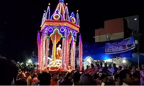 இன்று வேளாங்கண்ணி மாதா தேர் திருவிழா