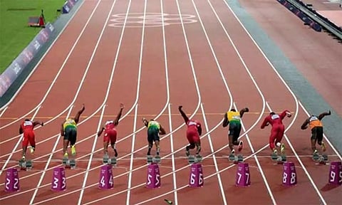 மாவட்ட அளவிலான தடகள போட்டி